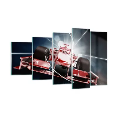 Produktbild von Bilder auf glas - Formel Geschwindigkeit Motor - 100x60cm - Glasbilder - Wandbilder - Kunstdruck - zum Aufhängen bereit - Wanddekoration aus Glas - Glas Bilder - Wandbild auf Glas - GEG100x60-2677