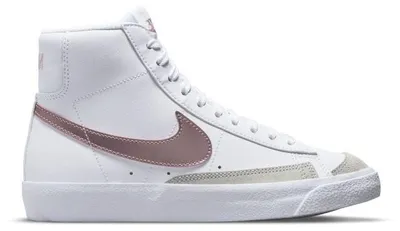 Obrázok produktu pre Nike Blazer Mid 77, biela a ružová (model pre dievčatá – GS), veľkosť EU 36,5