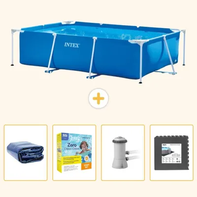 Produktbild von Rechteckiger Frame Pool - 300x200x75 cm - 5-teilig SCB10
