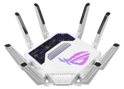 Produktbild von ASUS WL-Router ROG-Rapture GT-BE19000 Tri-Band WiFi7 weiß