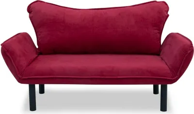 Produktbild von Hanah Home, Chatto - Maroon, Schlafsofas, 2-Sitzer-Schlafsofa, Kastanienbraun, Baumwolle, 150 x 75 x 70 x cm