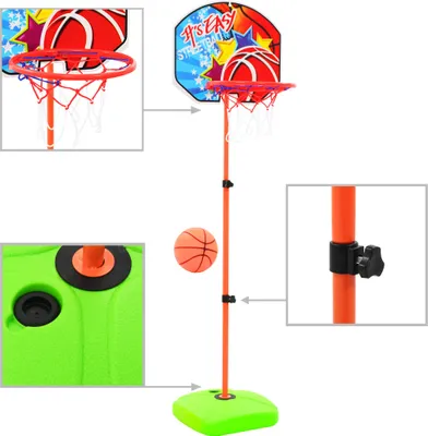 Produktbild von Kinder Basketballkorb und Ball Set