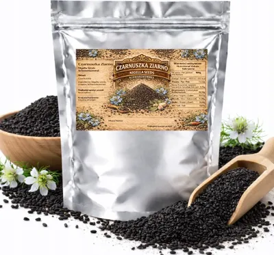 Immagine prodotto di Semi di nigella - Aroma intenso Premium per cucina e pasticceria 1 kg
