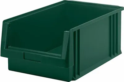 Produktbild von LA-KA-PE Sichtlagerkasten PLK 1 B315xT500xH200 mm grün