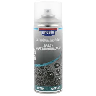 Produktbild von PRESTO Imprägnierspray 334146 69mm 201mm Spraydose 400ml 69mm 0,368kg