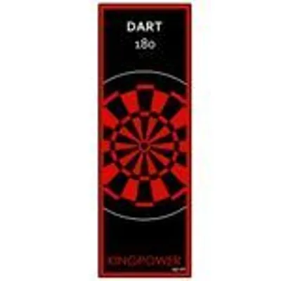 Obrázek produktu pro Koberec na šipky Red Steeldart Příslušenství pro šipky Koberec na šipky Target Oche Ochrana šipek Gumová podlaha 237 x 80 cm Kingpower