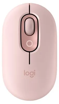 Imagen del producto de Ratón inalámbrico Logitech POP, color rosa