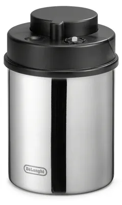 Obrázok produktu pre De’Longhi DLSC063, Zásobník na kávu, 1,3 L, Nerezová oceľ, Nerezová oceľ, Odnímateľné veko, Kolo