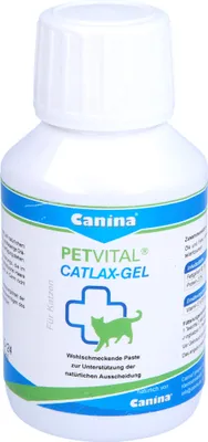 Produktbild von Canina Catlax-Gel, Katze, Flüssigkeit, Verdauungspflege, Universal, Vitamin E, 100 ml