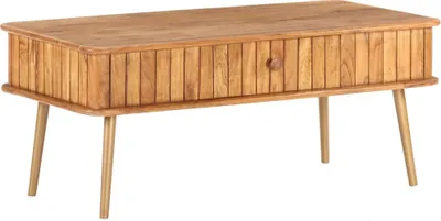 Produktbild von Couchtisch 100x50x40 cm Massivholz Akazie