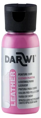 Lederfarbe Rosa 50 ml – Acrylfarbe für Leder & Kunstleder