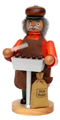 Image de Petit corbeau en tant que maître du barbecue, environ 20 cm