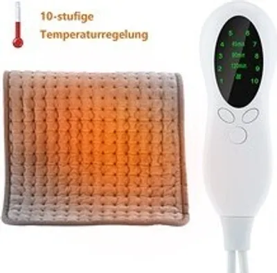 Produktbild von Heizdecke, Heizkissen, Elektrisches Heizkissen, Schnelles Aufheizen Wärmeabdeckung,für Rücken, Nacken, Schultern Hautfreundliches,Tragbares Heizkissen