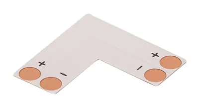 Obrázek produktu pro LED Solution L konektor pro LED pásky Zvolte šířku konektoru: Pro šířku pásku 8 mm 112141