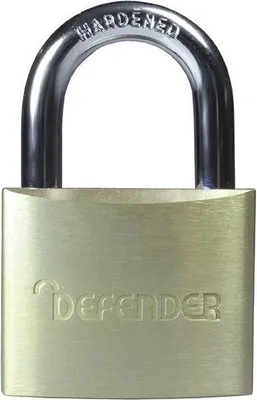 Produktbild von DEFENDER Aluminium Vorhängeschloss TK4772 (Standard Shackle Keyed Alike 40mm) (Multi Colour)
