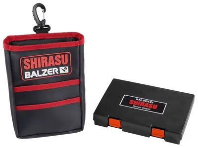 Produktbild von Balzer Shirasu Gürteltasche mit Box - Angeltasche für Kunstköder