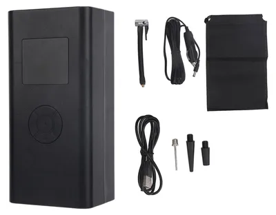 Immagine prodotto di Gonfiatore per pneumatici, compressore portatile, display digitale multifunzione, pompa elettrica senza fili per auto, biciclette, moto e palloni