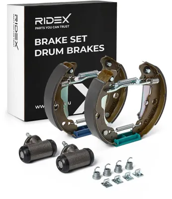 Produktbild von RIDEX Bremsensatz Trommelbremse Hinten für RENAULT 4 (112) 3859B0323