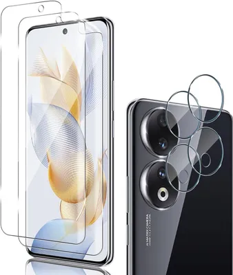 Image de 2X film blindé ( écran + caméra ) pour Honor 90 Full verre de protection TPU Hydrogel