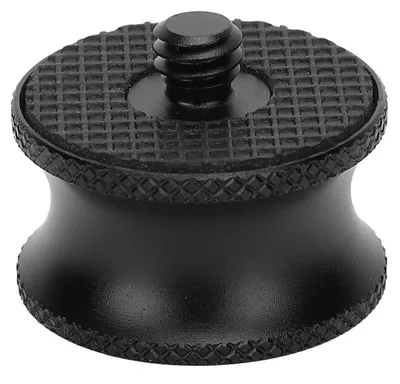 Obrázek produktu pro Kovový adaptér pro uchycení na kulovou hlavu stativu (3/8'' samice na 1/4'' samec)