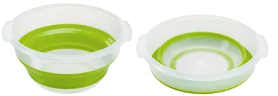 Produktbild von Emsa Basic Falt-Salatschleuder 4,0 l, Grün