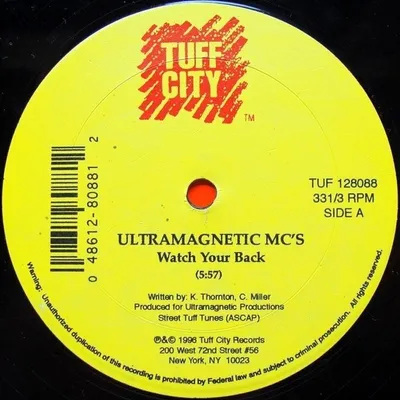 Image de Ultramagnetic MC's - Watch Your Back (LP)