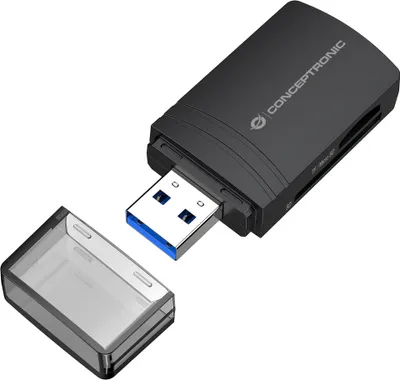 Image de CONCEPTRONIC Card Reader USB-A -> Micro SD/TF 4.0    schwarz