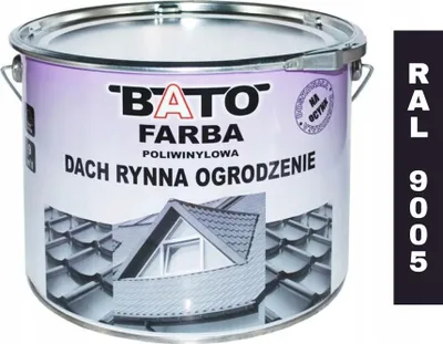 Obrázek produktu pro Polywin Barva Střecha Okapy Plot Černá Ral 9005 A 10L