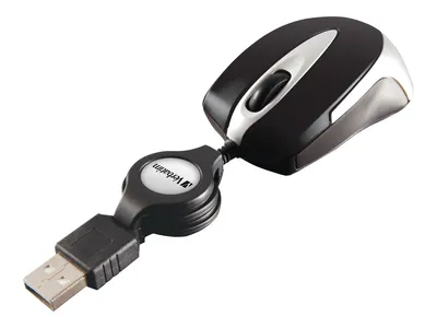 Produktbild von Verbatim Go Mini Optical Travel Mouse - Maus - rechts- und linkshändig - optisch - kabelgebunden - USB