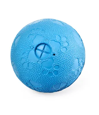 Produktbild von Dehner Lieblinge Hundespielzeug Chewie, Snackball, Ø 11 cm, Gummi, blau