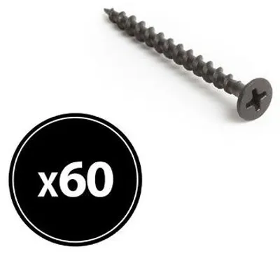 Imagen del producto de Tornillo para placas de yeso, de madera - 3,5 x 45 mm - 6 unidades