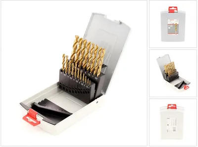 Productafbeelding van BOSCH 2608587015 BOSCH ProBox HSS-TiN Metallbohrer-Set, 19-teilig