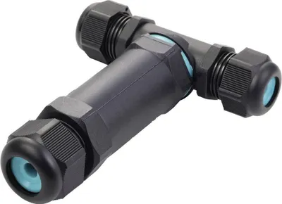 Productafbeelding van Sygonix SY-5516050 Kabelconnector, weersbestendig, met schroefklemmen (L x B x H) 118 x 90 x 33 mm, 1 stuk.