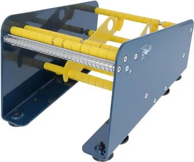 Produktbild von Famanu Etikettenspender aus Stahl für Selbstklebende Etiketten - bis 163 mm