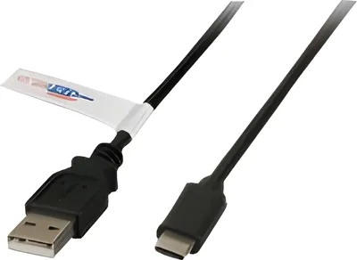 Zdjęcie produktu dla EFB Elektronik K5258SW.1, 1 m, USB A, USB C, USB 2.0, 0,48 Gbit/s, Czarny