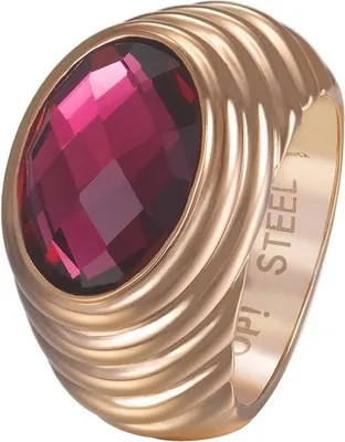 Produktbild von Joop Damen Ring Edelstahl Rosé SELENA JPRG10624C1, Ringgröße:56 (17.8 mm Ø)