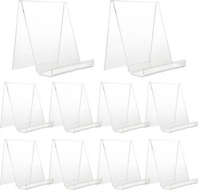 Productafbeelding van Famanu displaystand, 10 stuks, 11 cm x 8 cm x 10 cm, geschikt voor albums, boeken, CD's, tablets