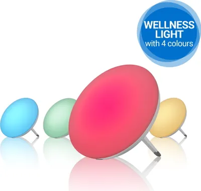 Obrázok produktu pre Medisana LT 500, Biela, Univerzálne, MDD, 1 žiaroviek, LED, Modrá, Zelená, Červená, Biela