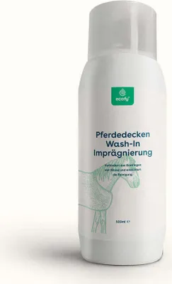Produktbild von eco:fy Pferdedecken Wash-In Einwasch Imprägnierung Imprägniermittel Imprägnierer Versiegelung gegen Nässe und Schmutz Atmungsaktiv
