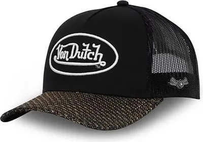 Produktbild von Von Dutch Shiny Kappe Schwarz Schwarz One Size