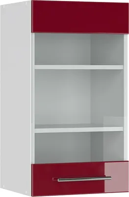 Produktbild von Küchenglasschrank Vicco Fame-Line Bordeaux Hochglanz 40 cm, Model 34789