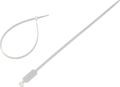 Zdjęcie produktu dla VALUE 19.08.3276, Opaska kablowa do drabiny, Nylon, Biały, 1 głowic(e), CE, 300 mm