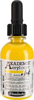 Produktbild von Schmincke Akademie Acryl color Ink 50ml Kadmiumgelbton 23223024