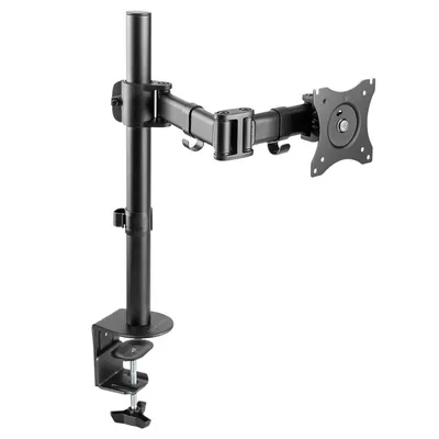 Produktbild von ULTRADESK SKELETON Einfach verstellbare Monitorhalterung, 2-9KG, Klemmhalterung, 17"-30", 75x75/100x100, schwarz