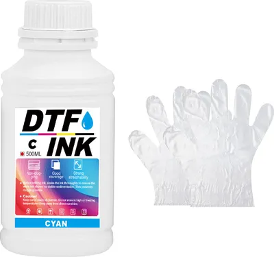 Produktbild von 500ml Cyan Heat Transfer Ink für DTF-Druck