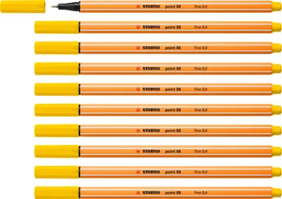 Obrázek produktu pro STABILO point 88 fineliner jemně žlutý 1 kus(y)