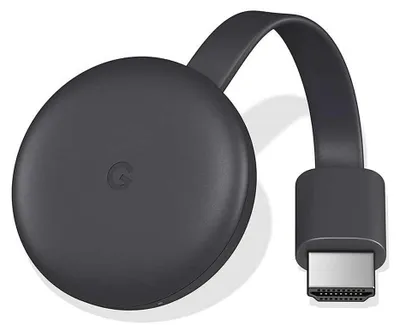 Produktbild von Google Chromecast, Full HD, 1920 x 1080 Pixel, 1080p, 60 fps, Windows 10, Windows 10 Education, Windows 10 Education x64, Windows 10 Enterprise, Windows 10..., Mac OS X 10.10 Yosemite, Mac OS X 10.11 El Capitan, Mac OS X 10.12 Sierra, Mac OS X 10.13 High...