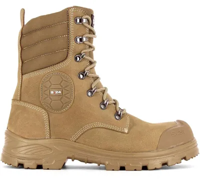 Produktbild von S.24 RANGERS S3S Sicherheitsstiefel Herren mit Kompositkappe und durchtrittsicherer Sohle, 43, Beige