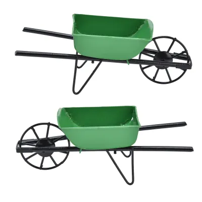 Obrázek produktu pro 1:12 Mini trakař,Trakař pro panenky,1:12 Mini zahradní vozík,Zahradní vozík pro panenky,Tlačný vozík pro panenky,Příslušenství nábytku pro panenky