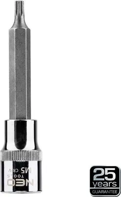 Zdjęcie produktu dla NEO TOOLS Końcówka Spline na nasadce 1/2", M5 x 100 mm